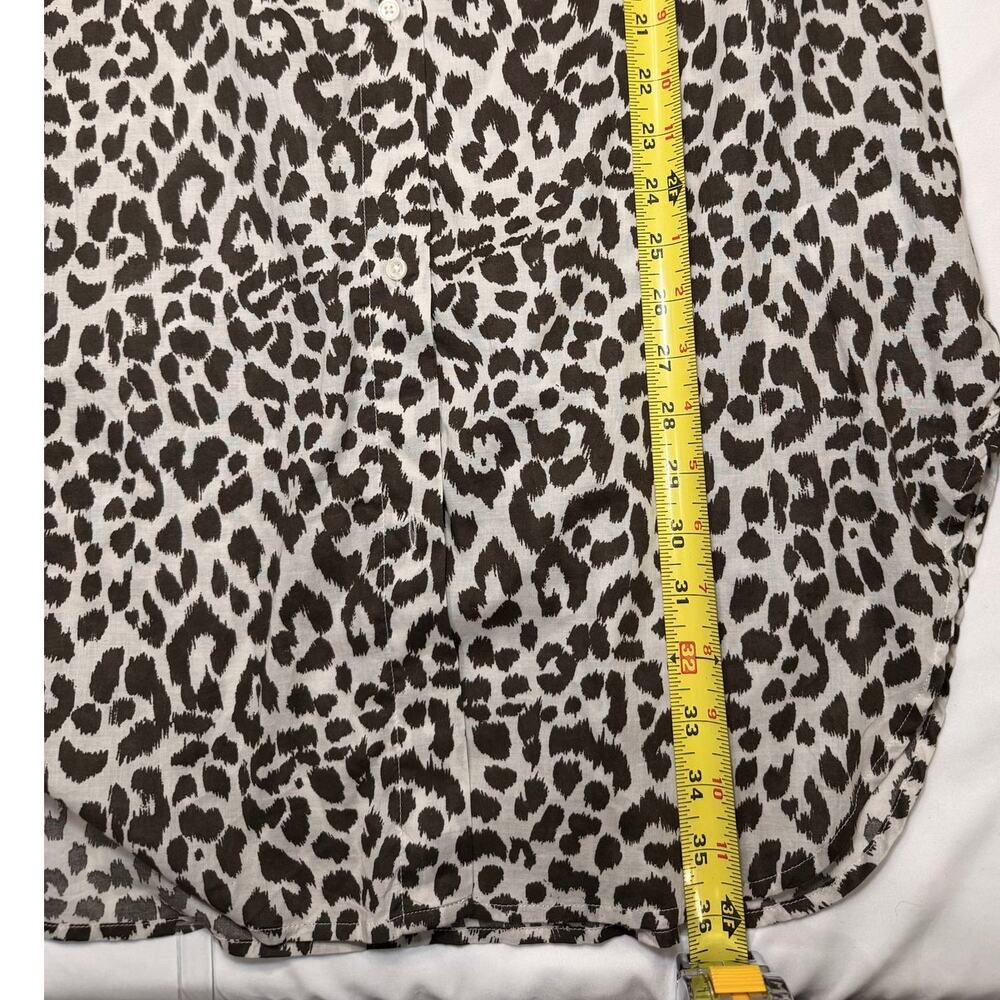 J.Crew Leopard Print Swim Cover-Up Dress Size Small Sheer NWT - Picture 12 of 12